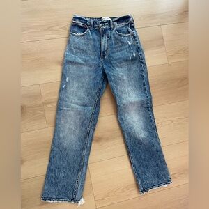 Abercrombie 90s straight ultra high rise jeans
